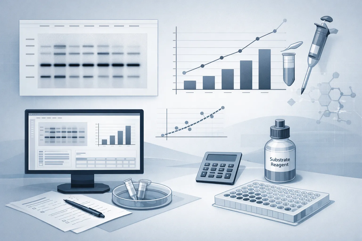 western blot 条带定量分析的关键步骤与结果一致性建议